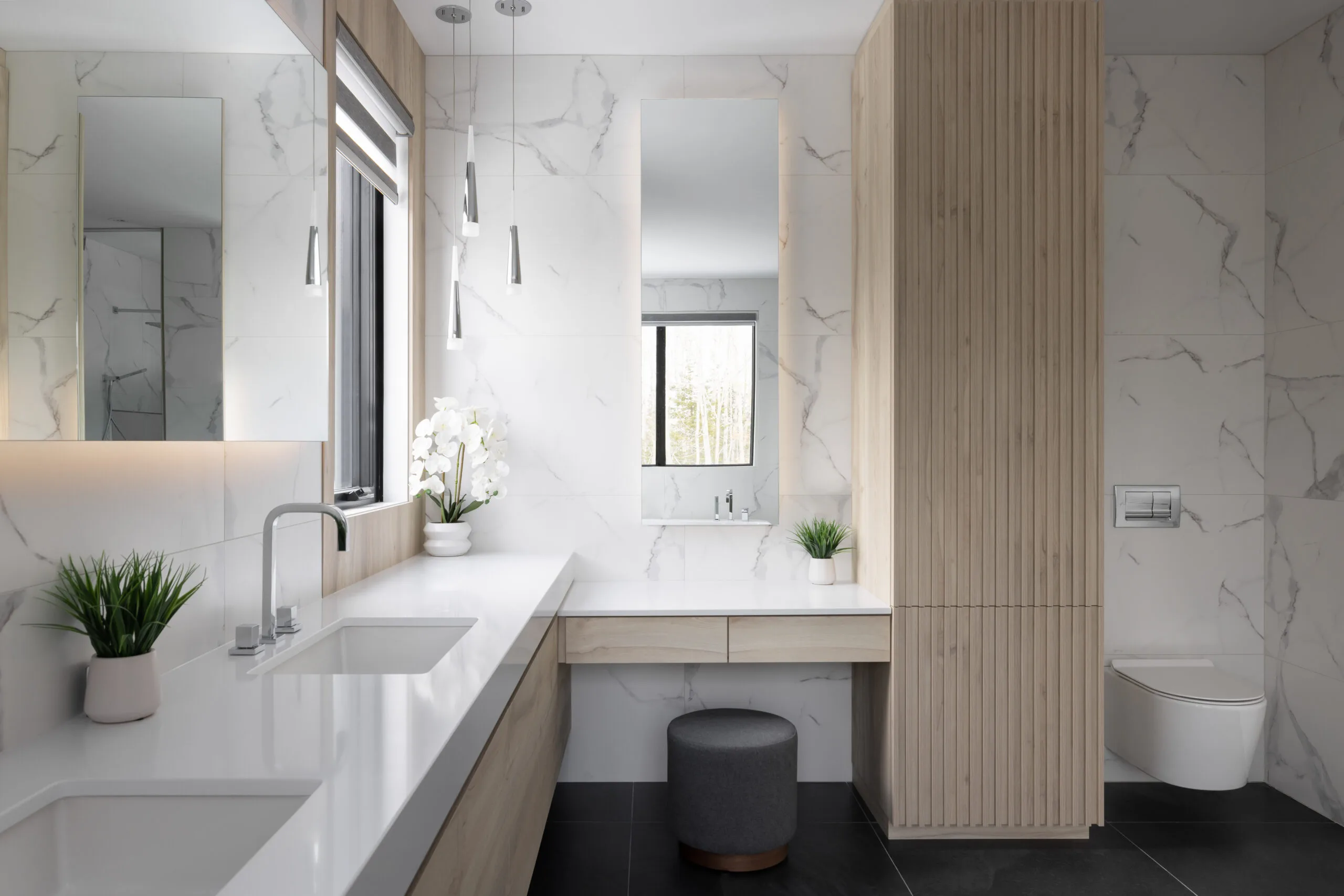 Salle de bain contemporaine